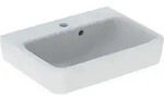 Geberit Renova Plan, Aufsatz-Handwaschbecken , 50x38 cm, 1 Hahnloch, mit...