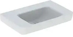 Geberit Renova Plan, Waschtisch mit Ablagefl&auml;che, 75x48 cm, ohne Hahnloch, ohne