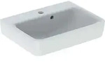Geberit Renova Plan, Aufsatz-Handwaschbecken , 50x38 cm, 1 Hahnloch, mit...
