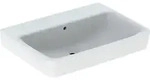 Geberit Renova Plan, Waschtisch, 65x48 cm, ohne Hahnloch, mit &Uuml;berlauf, 501642,