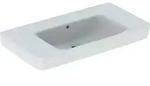 Geberit Renova Plan, Waschtisch mit Ablagefl&auml;che, 90x48 cm, ohne Hahnloch, mit