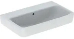 Geberit Renova Compact Waschtisch, ohne Hahnloch, mit &Uuml;berlauf, 650x400mm,