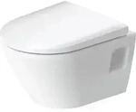 Duravit D-Neo Wand-WC Compact, Tiefsp&uuml;ler, Abgang: waagerecht, sp&uuml;lrandlos,