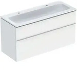 Geberit iCon Set M&ouml;belwaschtisch mit Unterschrank, 2 Schubladen, 120x63x48 cm,