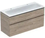 Geberit iCon Set M&ouml;belwaschtisch mit Unterschrank, 2 Schubladen, 120x63x48 cm,