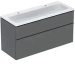 Geberit iCon Set M&ouml;belwaschtisch mit Unterschrank, 2 Schubladen, 120x63x48 cm,