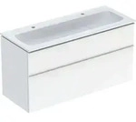 Geberit iCon Set M&ouml;belwaschtisch mit Unterschrank, 2 Schubladen, 120x63x48 cm,