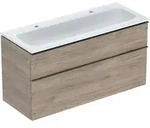 Geberit iCon Set M&ouml;belwaschtisch mit Unterschrank, 2 Schubladen, 120x63x48 cm,