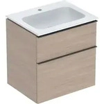 Geberit iCon Set M&ouml;belwaschtisch mit Unterschrank, 2 Schubladen, 60x63x48 cm,