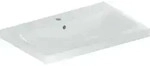 Geberit iCon Light Waschtisch, 75 cm x 48 cm, mit Hahnloch und &Uuml;berlauf,501835,