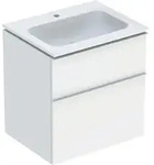 Geberit iCon Set M&ouml;belwaschtisch mit Unterschrank, 2 Schubladen, 60x63x48 cm,