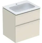 Geberit iCon Set M&ouml;belwaschtisch mit Unterschrank, 2 Schubladen, 60x63x48 cm,