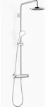 Dornbracht Showerpipe mit Brause-Thermostat, ohne Handbrause, Ausladung Standbrause