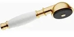 Dornbracht MADISON Metall-Handbrause mit Porzellangriff wei&szlig;, flowReduce,