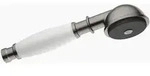 Dornbracht MADISON Metall-Handbrause mit Porzellangriff wei&szlig;, flowReduce,