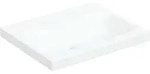 Geberit iCon Light Aufsatzwaschtisch, 60 cm x 48 cm, ohne Hahnloch, ohne