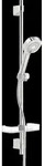 HANSA HANSABASICJET Style Wandstangen-Brausenset, Wandmontage, 3-strahlig, 920 mm,