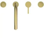 Ideal Standard Joy 4-Loch Badearmatur Wannenrand, mit Handbrause-Set, mit Auslauf,