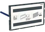 Geberit Omega Abdeckplatte, fl&auml;chenb&uuml;ndig, 115.087.00.1