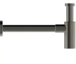 Ideal Standard Designsiphon, 70x325x152mm, 1 Rosette, T4441GN, Farbe: Silver Storm