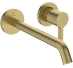 Ideal Standard Joy Wand-Waschtischarmatur Unterputz, Ausladung 220mm, A7379A2, Farbe: