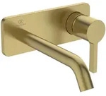 Ideal Standard Joy Wand-Waschtischarmatur Unterputz, Ausladung 180mm, A7380A2, Farbe: