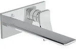 Ideal Standard Conca Wand-Waschtischarmatur, Unterputz, Ausladung 220mm, rechteckige