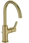 Ideal Standard Joy Waschtischarmatur, hoher Auslauf, mit Metall-Ablaufgarnitur,