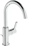 Ideal Standard Joy Waschtischarmatur, hoher Auslauf, mit Metall-Ablaufgarnitur,