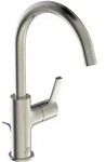 Ideal Standard Joy Waschtischarmatur, hoher Auslauf, mit Metall-Ablaufgarnitur,
