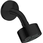 hansgrohe AXOR One Kopfbrause 75 1-jet EcoSmart mit Brausearm, 48490670, Farbe: