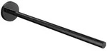 emco round Handtuchhalter, 1-armig, starr. 300mm, 435013330, Farbe: Schwarz