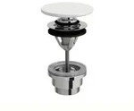 LAUFEN Ablaufventil, Push-Open, Saphirkeramik Abdeckung, H8981920000001, Farbe:...