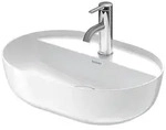 Duravit Luv Aufsatzbecken 50x35cm, ohne &Uuml;berlauf, mit Hahnlochbank, 1 Hahnloch,