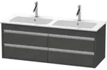 Duravit Ketho Waschtischunterbau wandh&auml;ngend, 1270x480x475 mm, 4 Schubk&auml;sten,...
