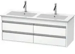 Duravit Ketho Waschtischunterbau wandh&auml;ngend, 1270x480x475 mm, 4 Schubk&auml;sten,...