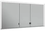 KEUCO Royal Lumos Spiegelschrank Wandeinbau 3-t&uuml;rig, lange T&uuml;r, 1400mm,