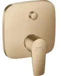 hansgrohe Talis E Einhebel-Wannenmischer Unterputz, 71745140, Farbe: Bronze