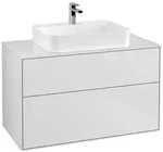 Villeroy & Boch Finion Waschtischunterschrank, 2 Ausz&uuml;ge, mit integrierter