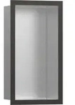hansgrohe XtraStoris Individual Wandnische Edelstahl geb&uuml;rstet mit...