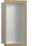 hansgrohe XtraStoris Individual Wandnische Edelstahl geb&uuml;rstet mit...