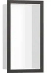 hansgrohe XtraStoris Individual Wandnische Mattwei&szlig; mit Designrahmen...