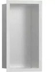 hansgrohe XtraStoris Individual Wandnische Edelstahl geb&uuml;rstet mit...