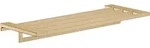 hansgrohe AddStoris Handtuchablage mit Handtuchhalter, 41751140, Farbe: Brushed