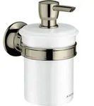 hansgrohe AXOR Montreux Lotionsspender, 42019830, Farbe: Polished Nickel