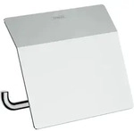 hansgrohe AddStoris Toilettenpapierhalter mit Deckel, 41753000, Farbe: Chrom