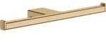 hansgrohe AddStoris Doppelpapierrollenhalter, 41748140, Farbe: Brushed Bronze
