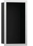 hansgrohe XtraStoris Individual Wandnische Mattschwarz mit Designrahmen...