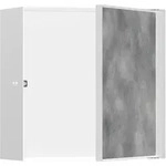 hansgrohe XtraStoris Rock Wandnische mit befliesbarer T&uuml;r 300x300x140 mm,...