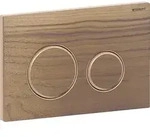 Geberit Sigma50 Bet&auml;tigungsplatte f&uuml;r 2-Mengen-Sp&uuml;lung, Metallfarbe rotgold,...